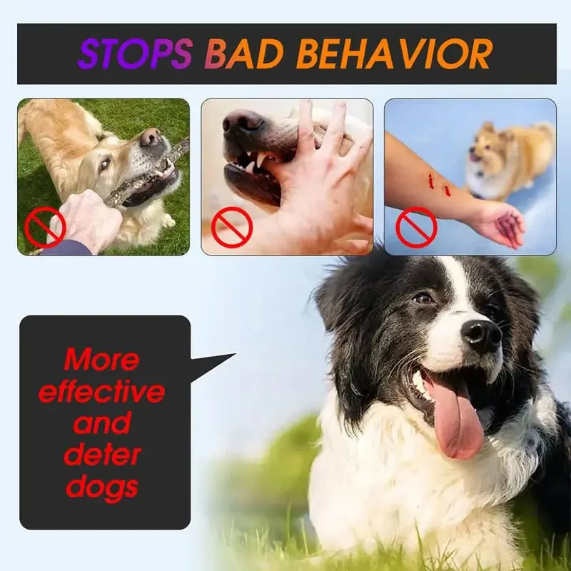 3-in-1 Ultrasonic Dog Repeller & Trainer