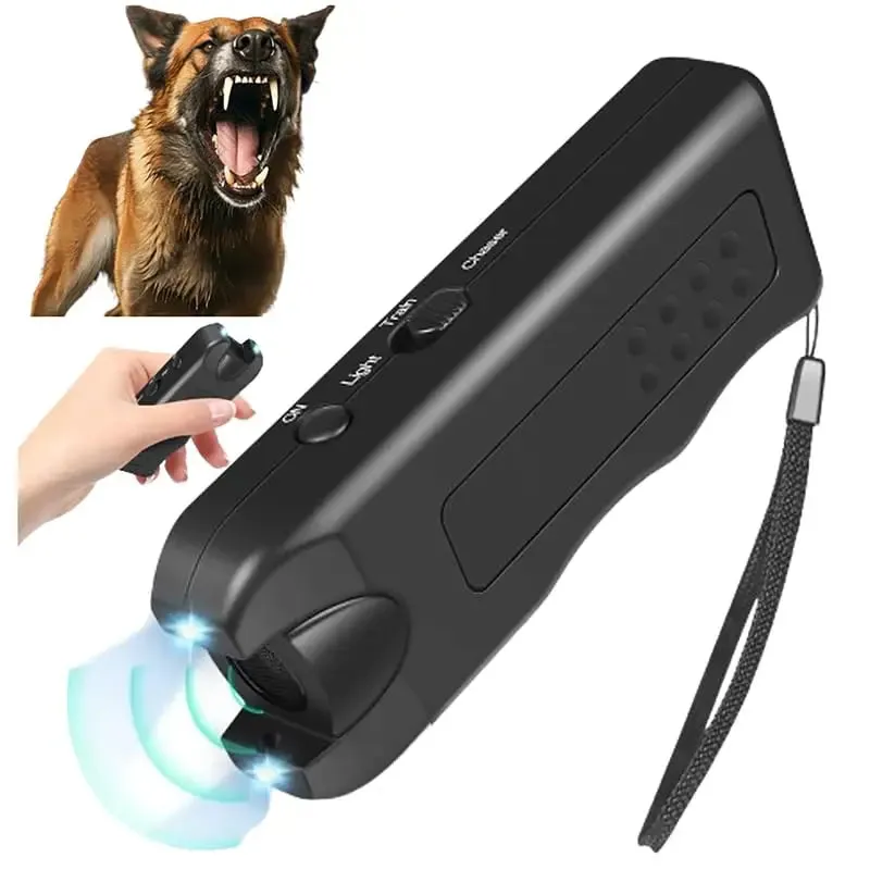 3-in-1 Ultrasonic Dog Repeller & Trainer