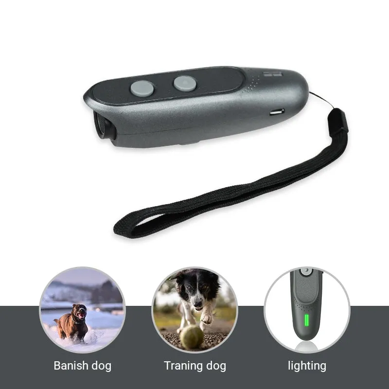 3in1 Anti Stop Bark Dog Training