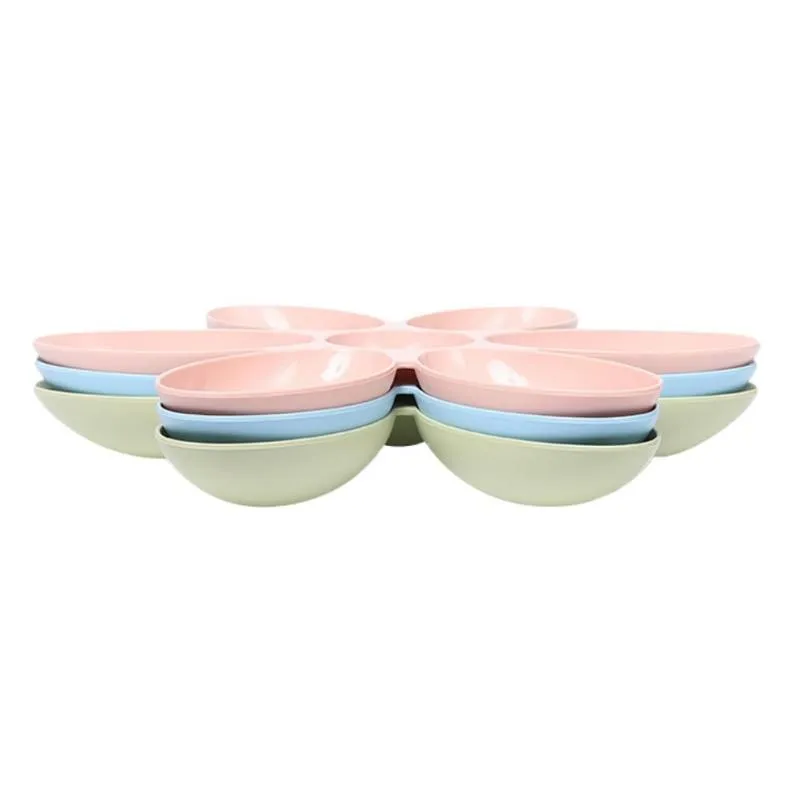 6 in 1 Puppies Food Feeder Bowl