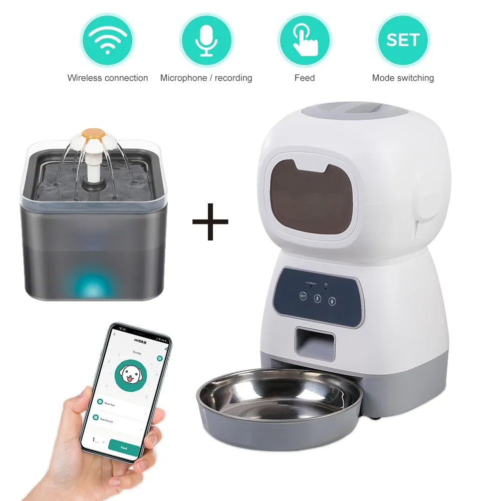 Automatic Dog and Cat Feeder