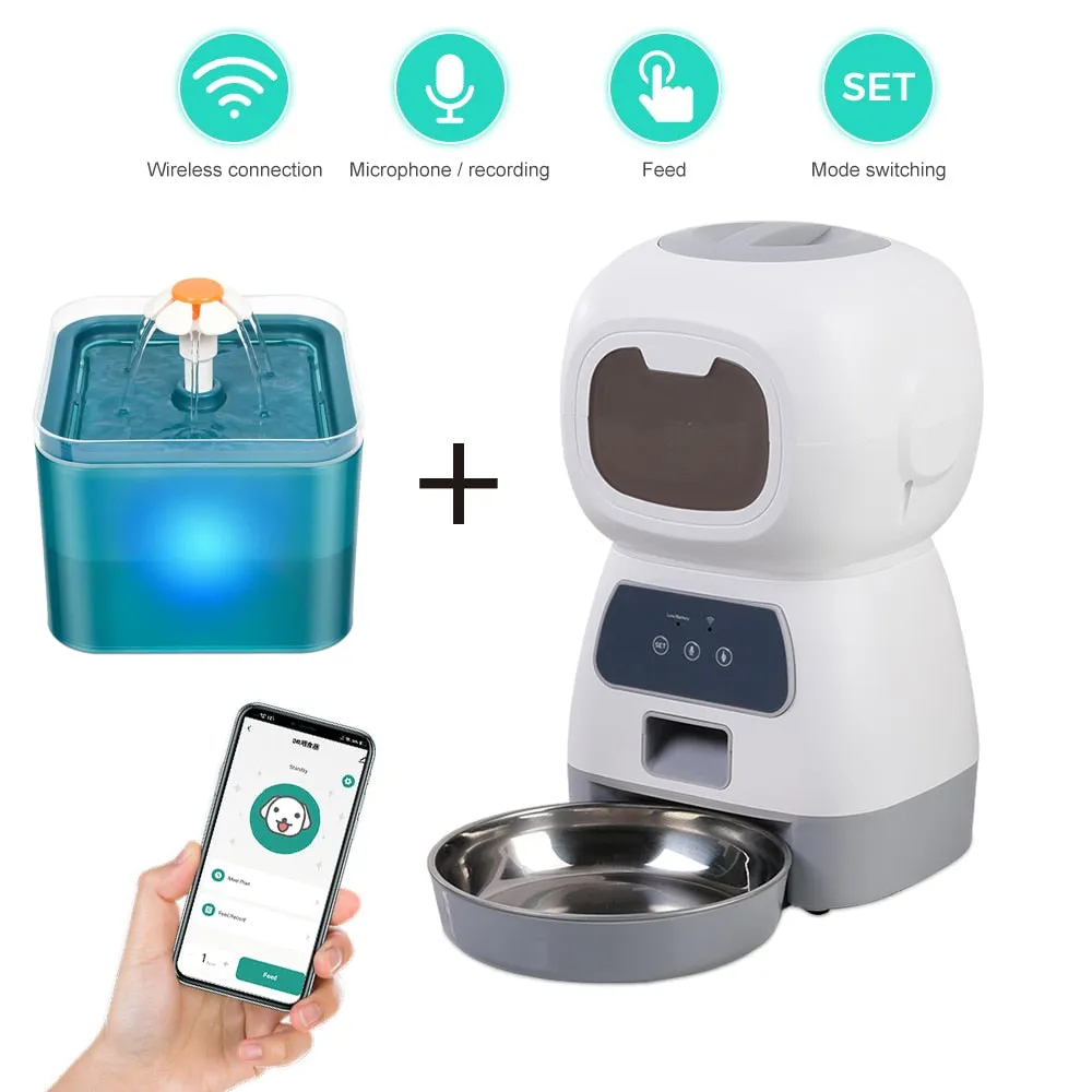Automatic Dog and Cat Feeder
