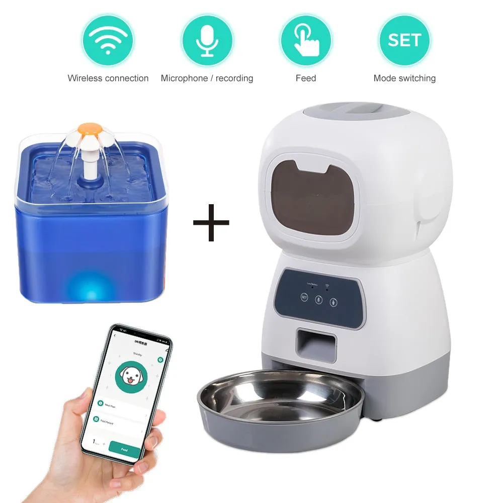 Automatic Dog and Cat Feeder