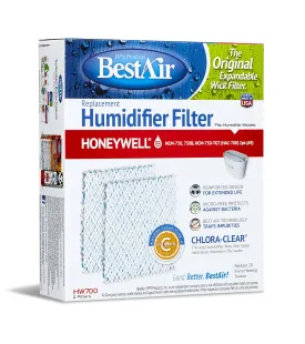 BestAir HW700  Humidifier Replacement Wick Filters for Honeywell