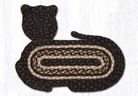 Cat Rug / Bowl Mat - Mocha Frappuccino