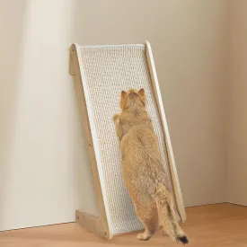 Cat Scratcher, L Shape Scratcher for Indoor Cats, Sisal Scratching Borad, Protecting Furniture Cat Scratch Pad, Cat Scratching with Catnip, Large
