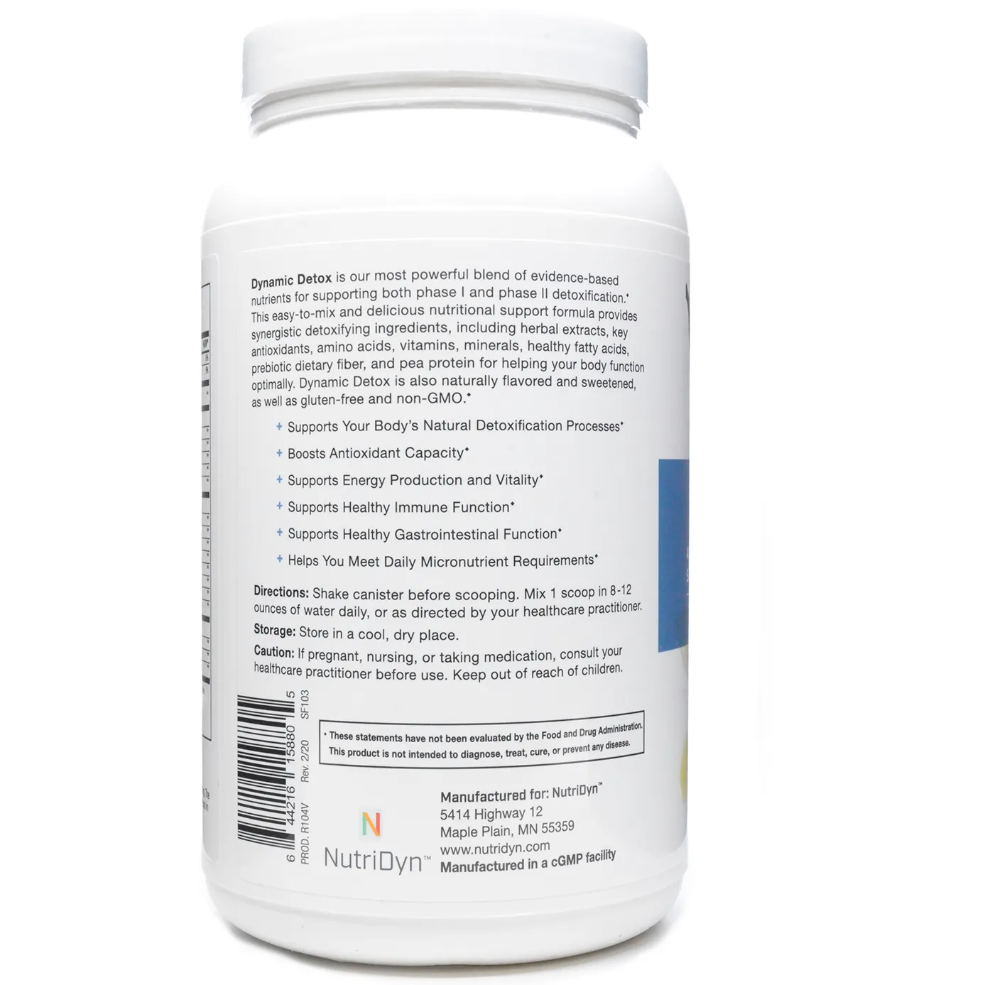 Dynamic Detox Program 10 Day by Nutri-Dyn