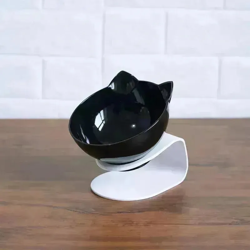 Elevated Double Food Bowl  for Pets Cat Dog Food and water Bowl