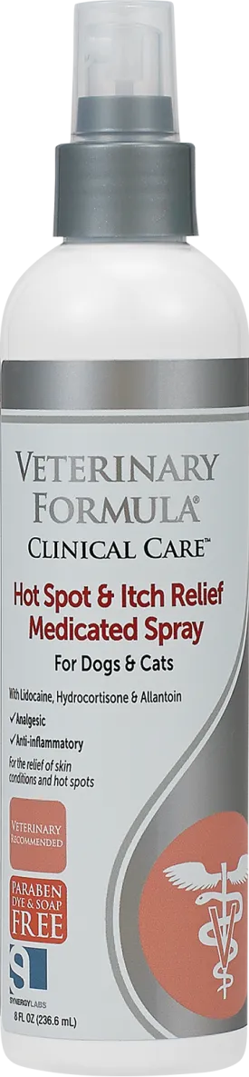 Hot Spot & Itch Relief Medicated Spray - 8oz