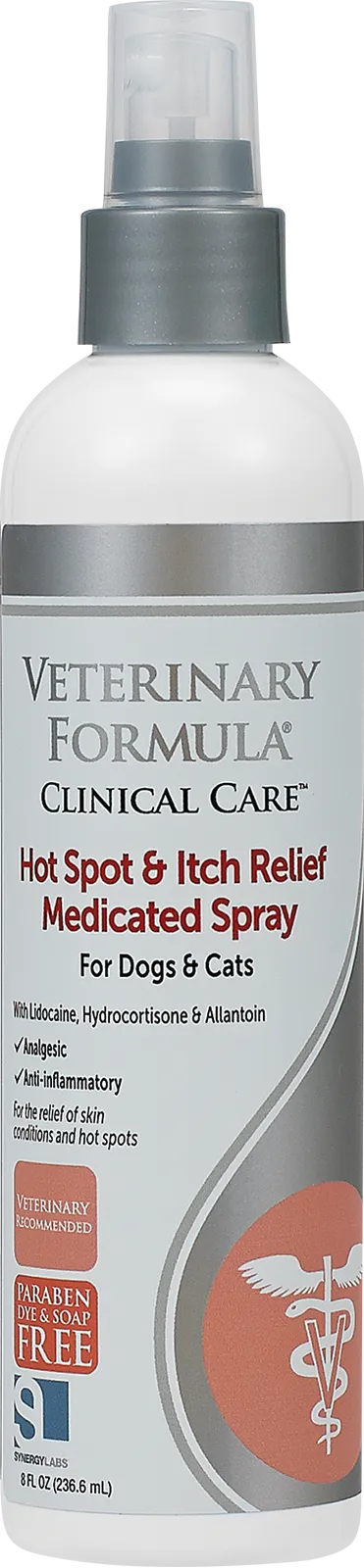 Hot Spot & Itch Relief Medicated Spray - 8oz