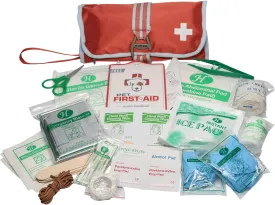 Kurgo Portable Dog First Aid Kit, Pet Medical Kit (50 Piece), One Size, Paprika