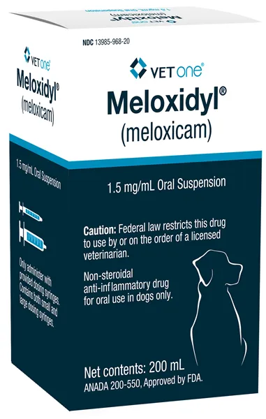 Meloxidyl (Meloxicam) 1.5 mg/ml Oral Suspension