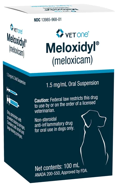 Meloxidyl (Meloxicam) 1.5 mg/ml Oral Suspension