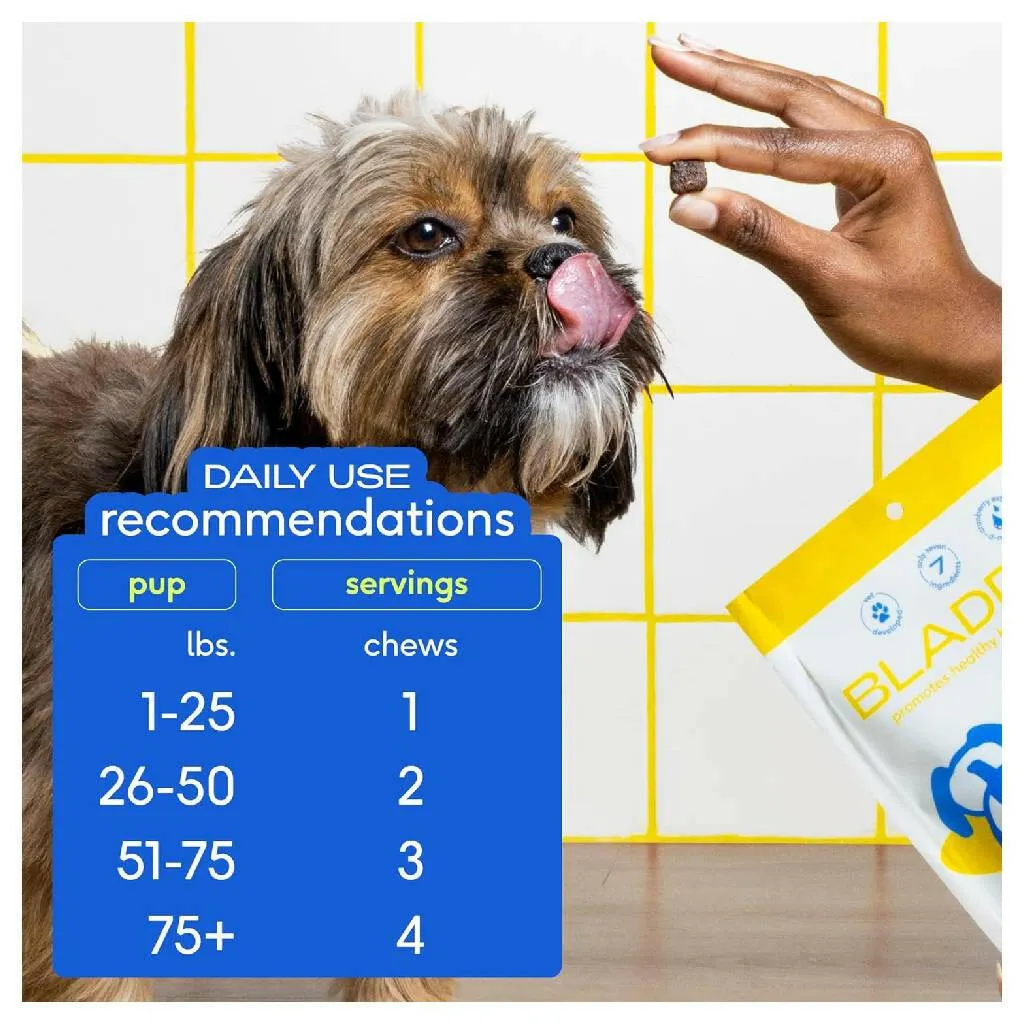 Native Pet Bladder Urinary Tracts Chicken Chews Dog Supplement