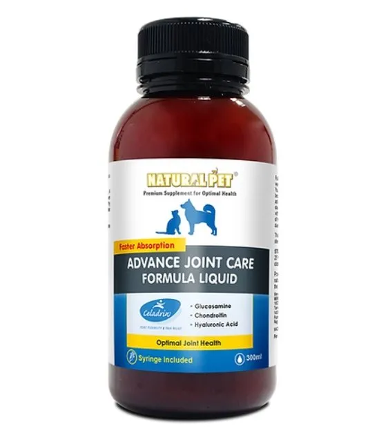 Natural Pet® Advance Joint Care Formula Liquid for Cats & Dogs