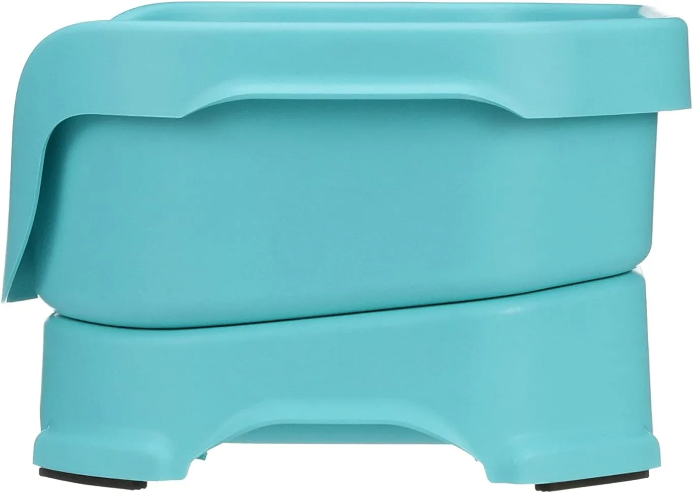 Neater Feeder Deluxe Mess Proof Dog Bowls Elevated for Small Breed  Made in USA  No Spill Raised Dog Food Bowl Stand  Stainless Steel Food and Water Bowl Set, Pet Feeding Station, Aquamarine