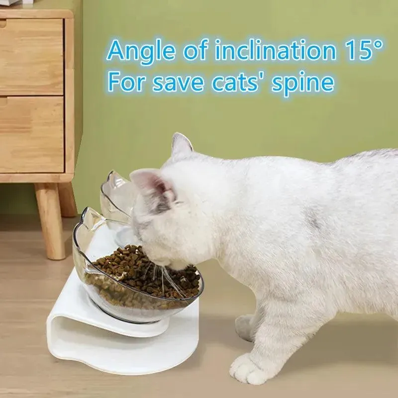 Non-Slip Double Pet Water Food Feed Cat Bowls