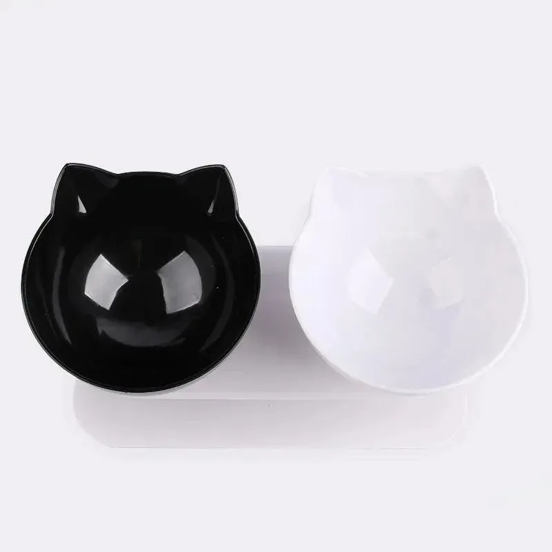 Non-Slip Double Pet Water Food Feed Cat Bowls
