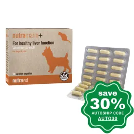 Nutravet - Nutramarin  for Liver Support - 60CAPS
