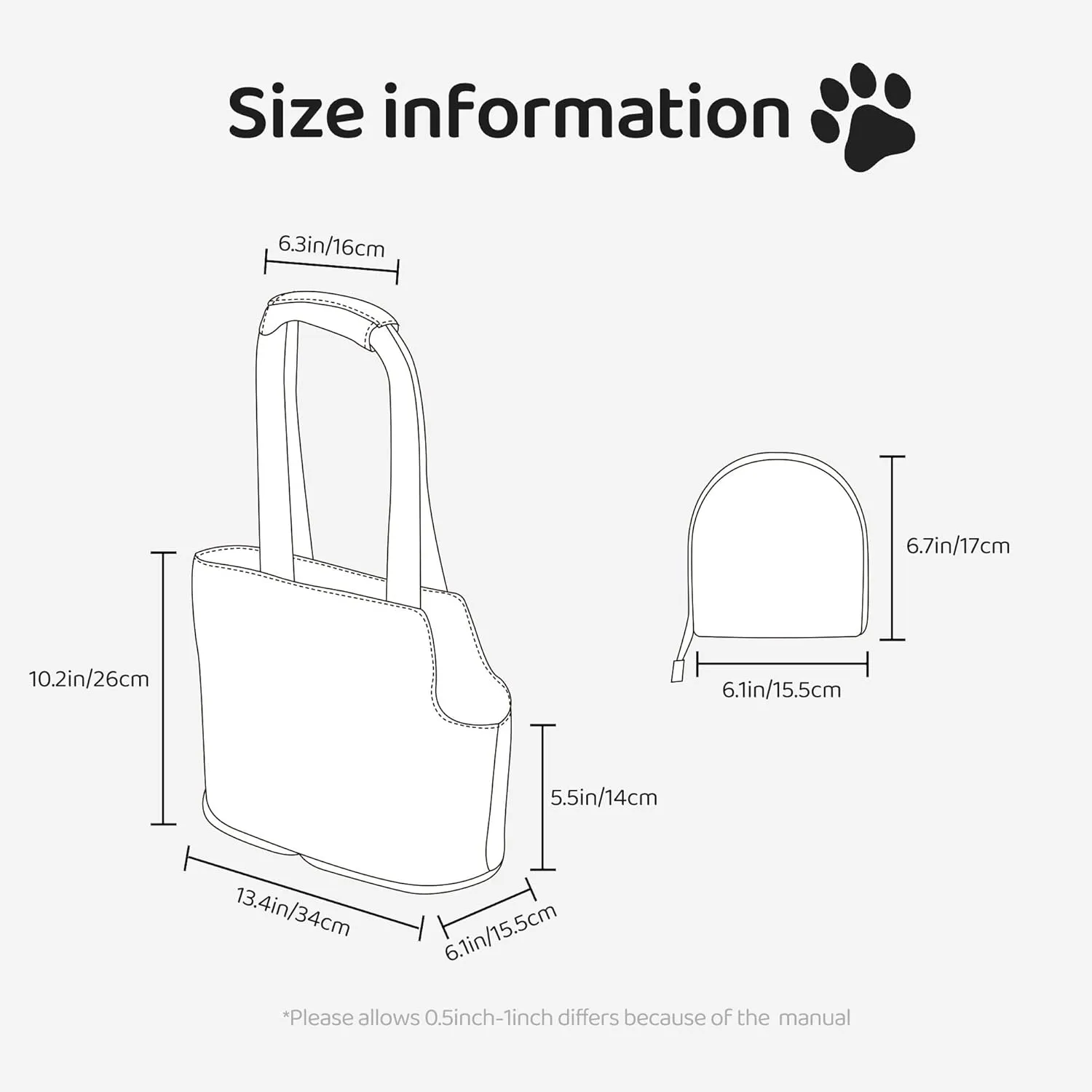 Personalized Pet Carrier, Custom Dog & Cat Pet Carrier, Custom Foldable Soft-Sided Puppy Name Carrier Purse Tote Bags Breathable Outdoor Pet Carriers for Small Pets - Pet Travel Bag - Dog Mom Tote