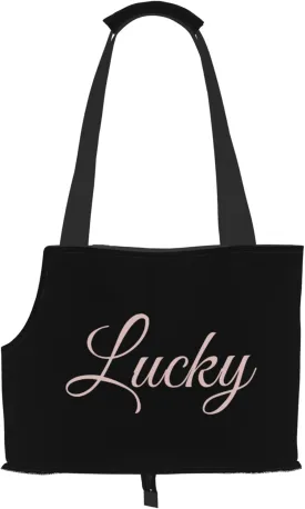 Personalized Pet Carrier, Custom Dog & Cat Pet Carrier, Custom Foldable Soft-Sided Puppy Name Carrier Purse Tote Bags Breathable Outdoor Pet Carriers for Small Pets - Pet Travel Bag - Dog Mom Tote