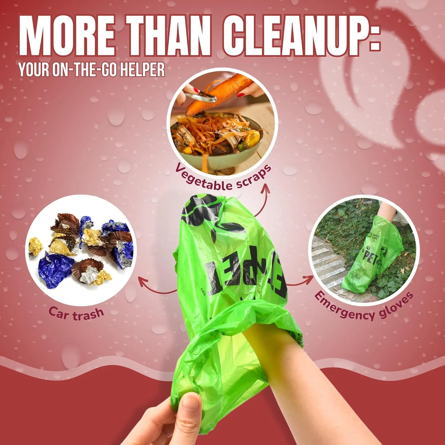 Pet N Pet Poop Bags For Dogs, Green 270 Counts Lavender Scented Dog Poop Bags Rolls, Dog Bag, Pet Waste Bag