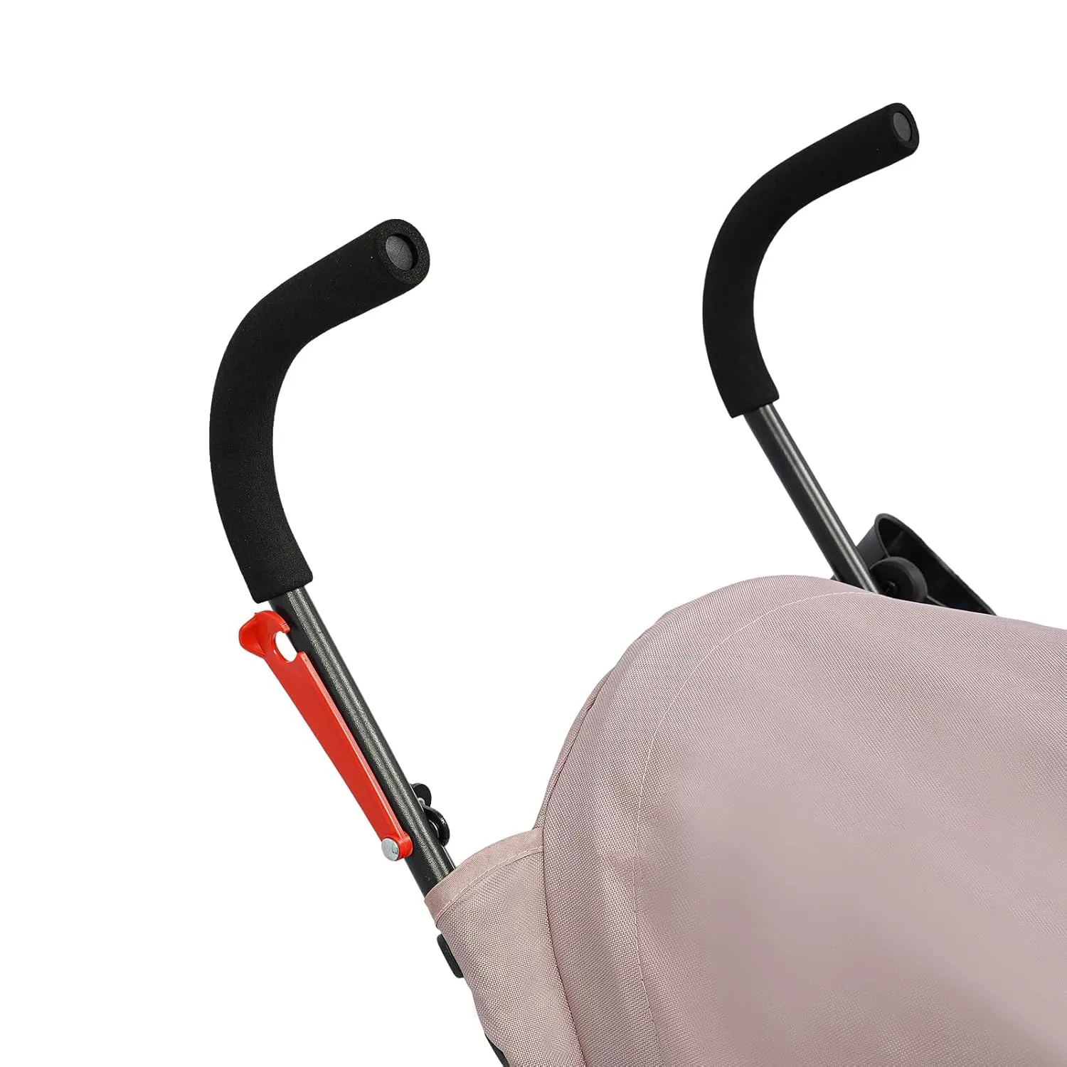 Pet Travel Stroller, Pet Stroller Made of Oxford Cloth, Spray Molding Foldable Pet Stroller 22 * 18 * 38in (Pink)