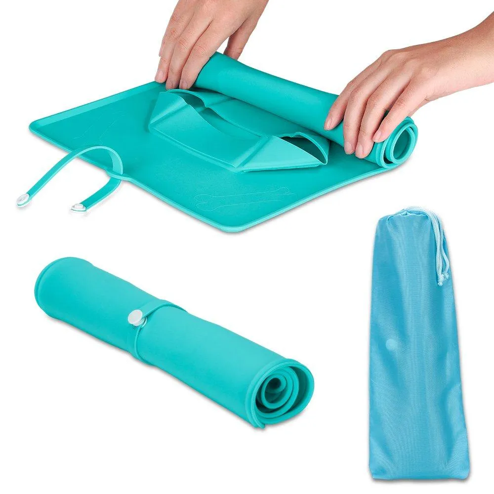 Portable Pet Food Bowls - Collapsible - 600ml Capacity