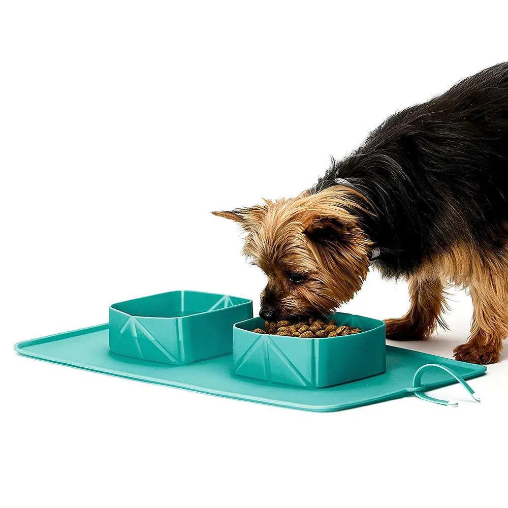 Portable Pet Food Bowls - Collapsible - 600ml Capacity