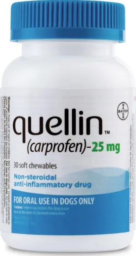 Quellin (Carprofen) Soft Chews for Dogs