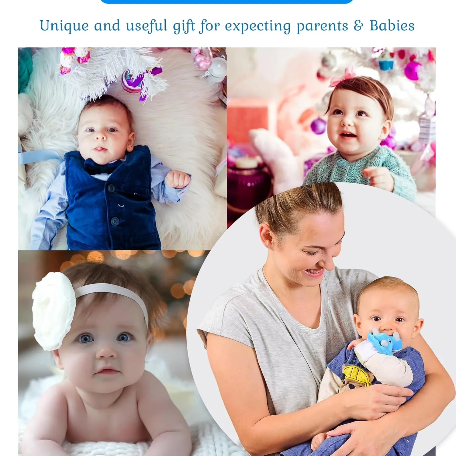 Teething Ring for Babies 0-6 8 10 12 Months | Cute Soft Animal Teething Toys & Gloves | Baby Teething Relief Toy Pack | Infant Chew Toys for 3-6 Months, 1 2 3 Years