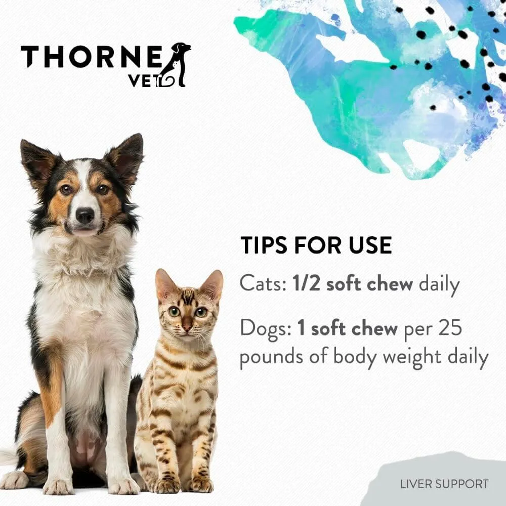 ThorneVet Liver Support Formula Dog & Cat Supplement
