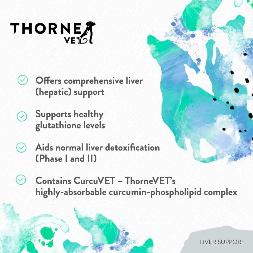 ThorneVet Liver Support Formula Dog & Cat Supplement