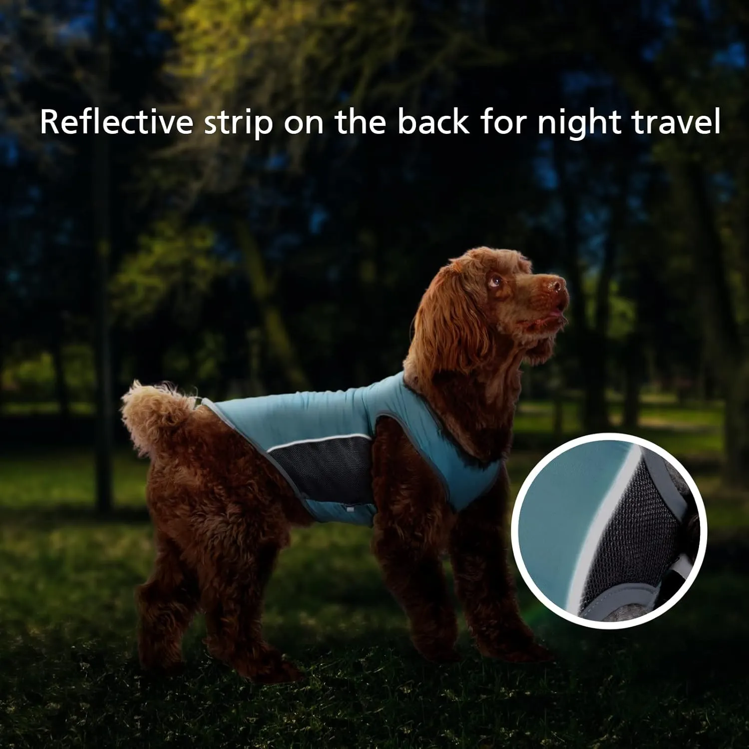 UPF 50  Sun Protection Sports Fan Pet T-Shirts,Quick-Dry Soft Dog Clothes for Large Breed Dogs Boy, Breathable Dog Tshirts with Reflective Strip Dog Vest Pet Apparel