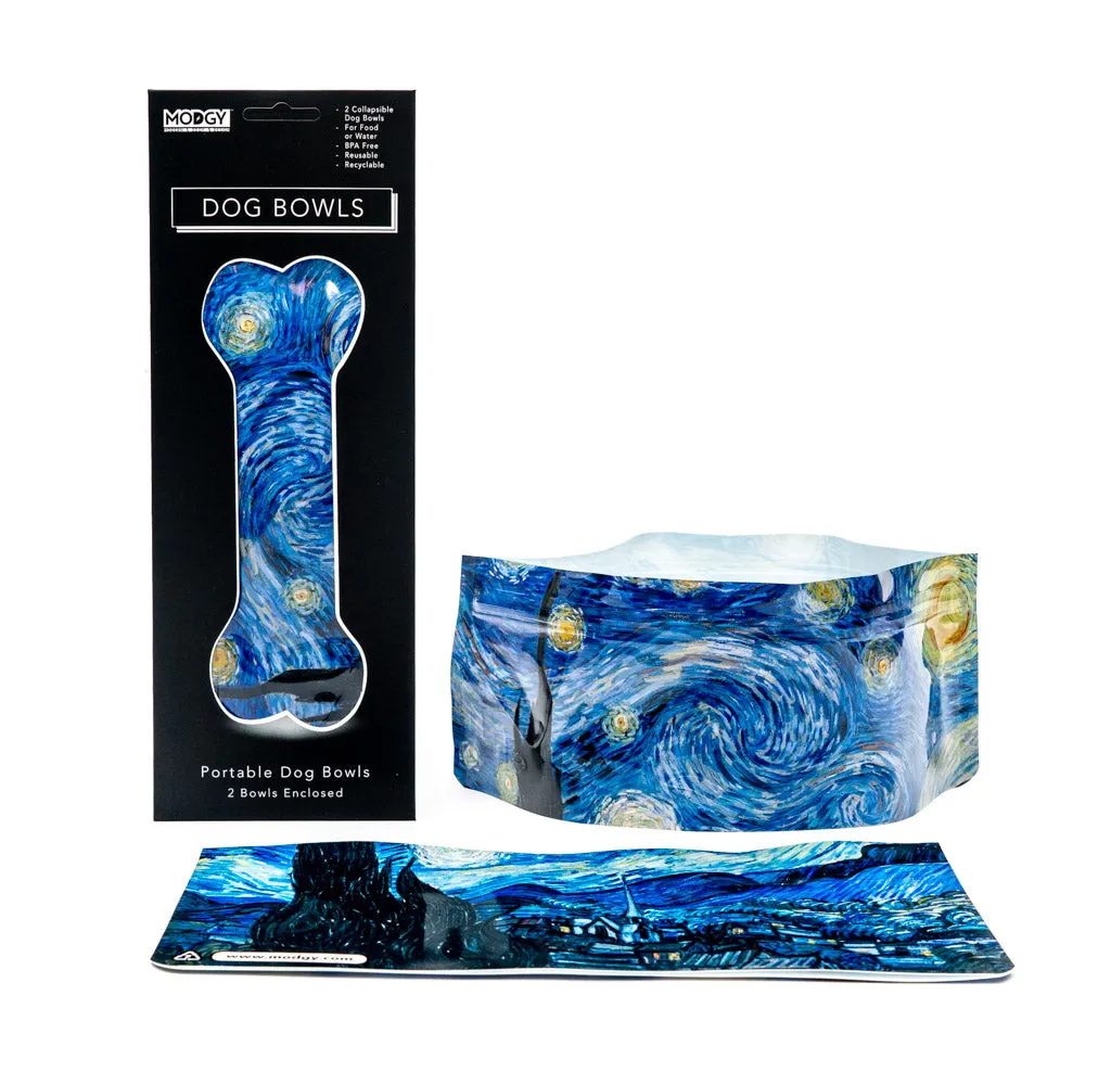 Vincent van Gogh Starry Night - Set of 2 bowls