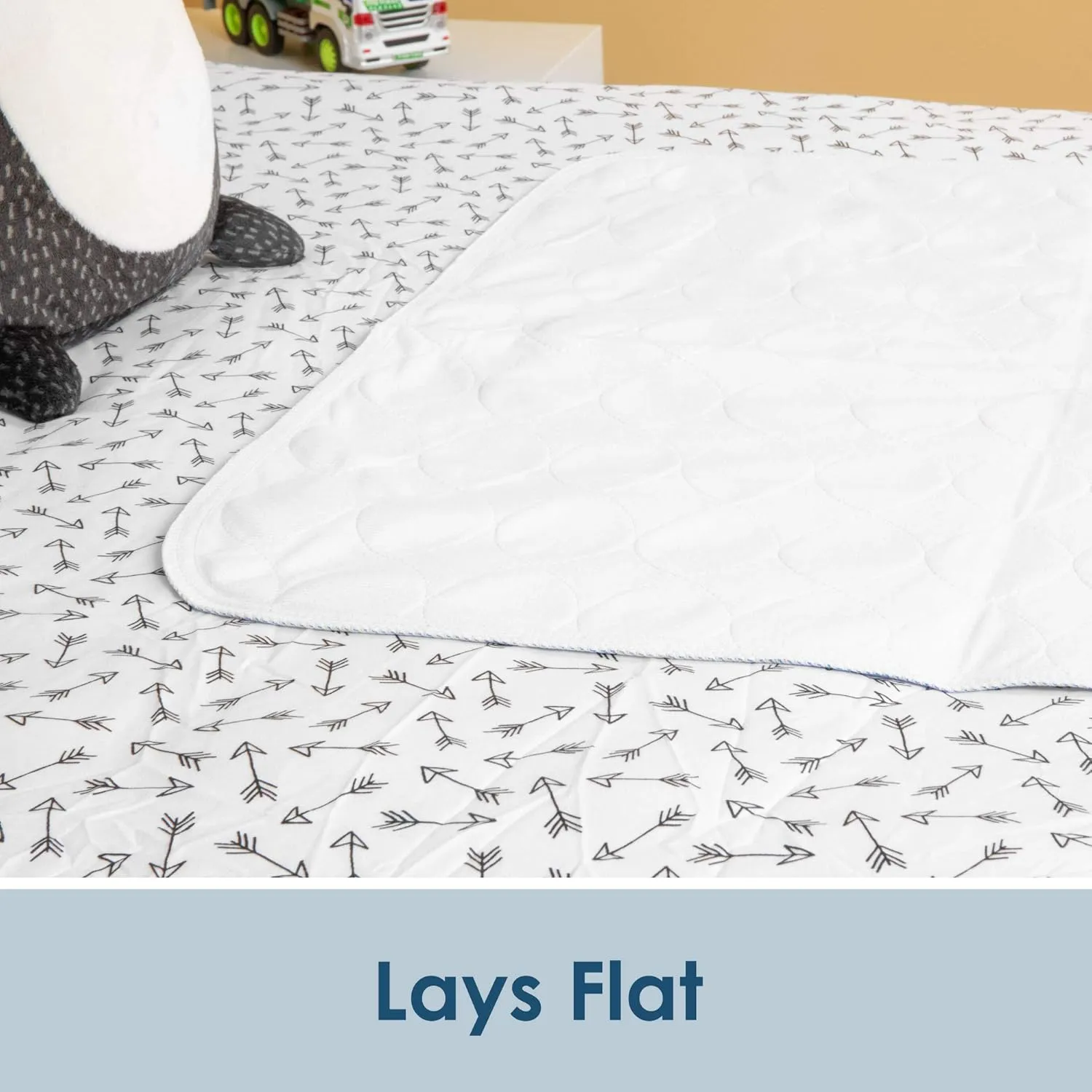 Washable Bed Pads - Reusable Waterproof Mattress Pad for Kids & Adults - for Use as Seniors Incontinence Bed Pads, Potty Training, and Pet Pee Pads for Dogs and Cats - Pack of 6 - 17x24